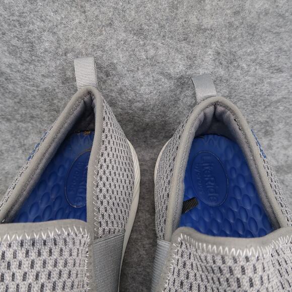 Crocs Shoes Mens 13 LiteRide Loafers Slip On Casual Trainer Mesh Grey Comfort - Picture 4 of 13